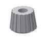 Polyamid nut M8 conical - 1 pc