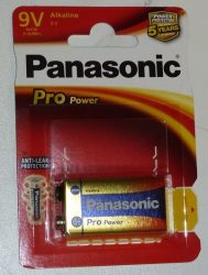 Batterie Panasonic Pro Power 9 v Alcaline 1 Stk.