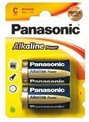 Elem Panasonic Alkaline Power LR14 L 1,5 v - 2 Stk.
